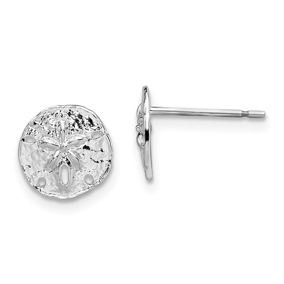 Sterling Silver Rhodium-Plated