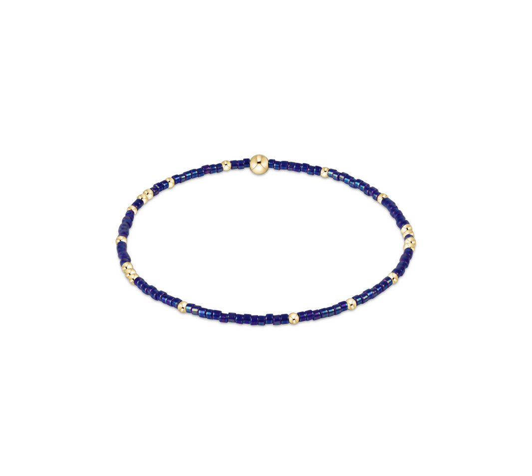 enewton - Hope Unwritten Blue Metallic Gold-Filled Bracelet (Standard 6.25")