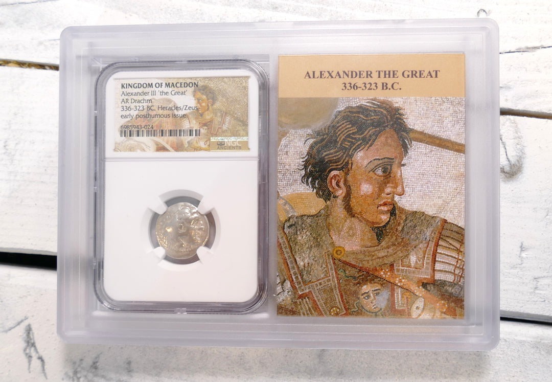 Alexander the Great KINGDOM OF MACEDON 336-323 BC AR DRACHM Mint