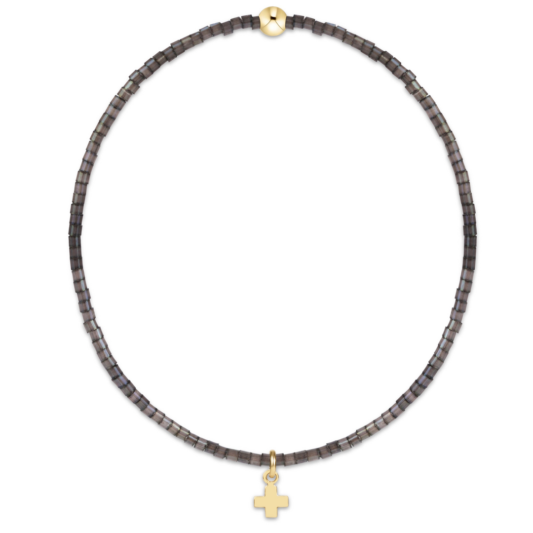 enewton - Hope Signature Cross Moonlight Gold-Filled Bracelet (Standard 6.25")