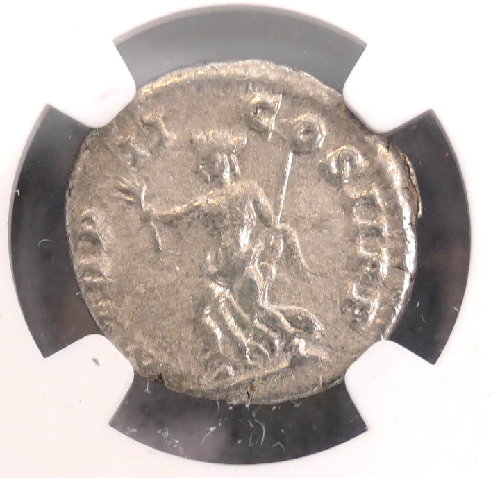 ROMAN EMPIRE 218-222 AD AR DENARIUS