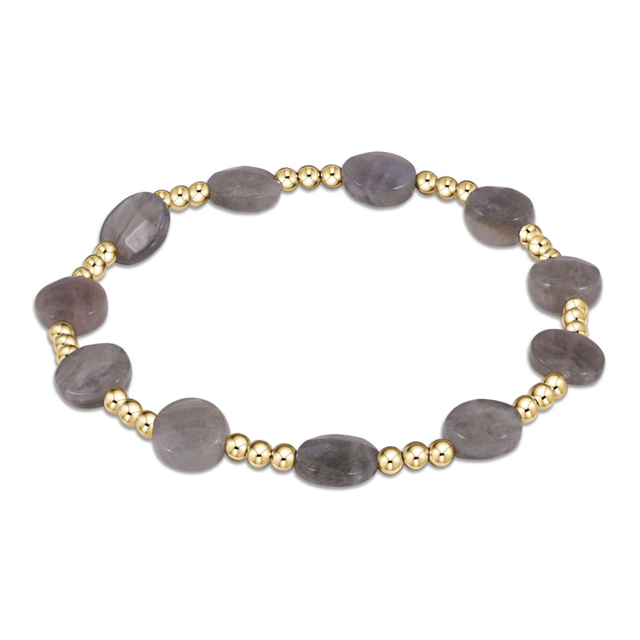 enewton - 14k gold-filled - Yellow Gold Labradorite Stretch Admire Bracelet