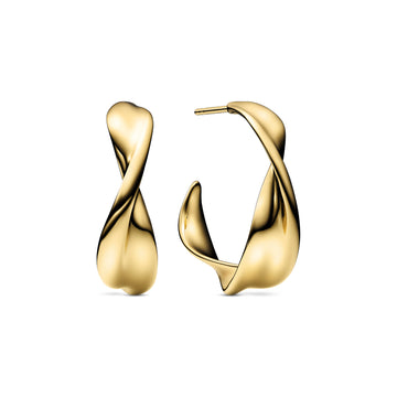 FOGLIA PICCOLO EARRINGS YG