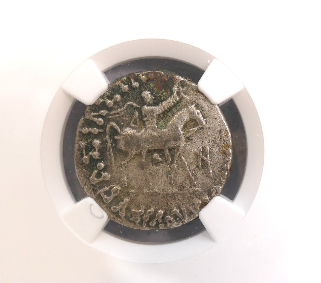 INDO-SCYTHIAN C.58 BC AR TETRADRACHM Mint