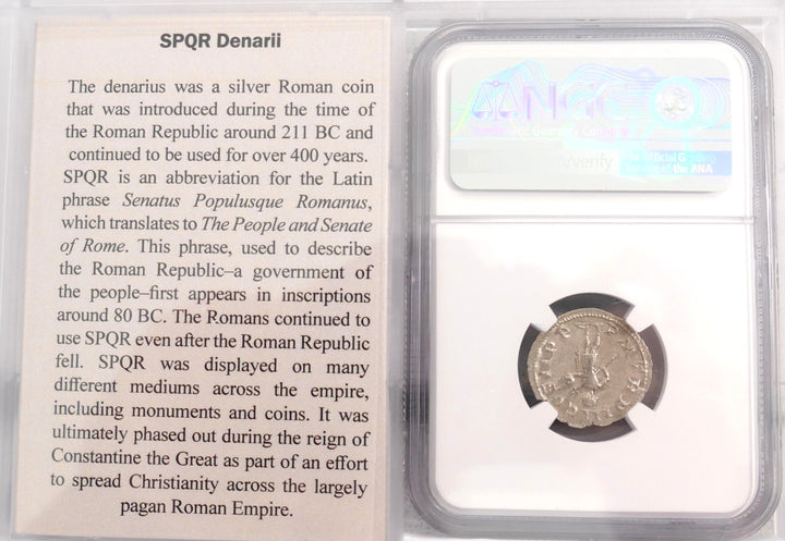 ROMAN EMPIRE 238-244 AD AR DENARIUS