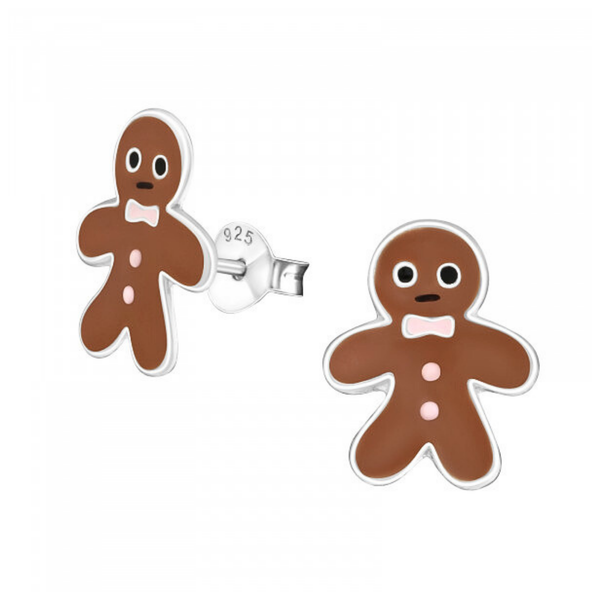 SS Gingerbread Man Earrings