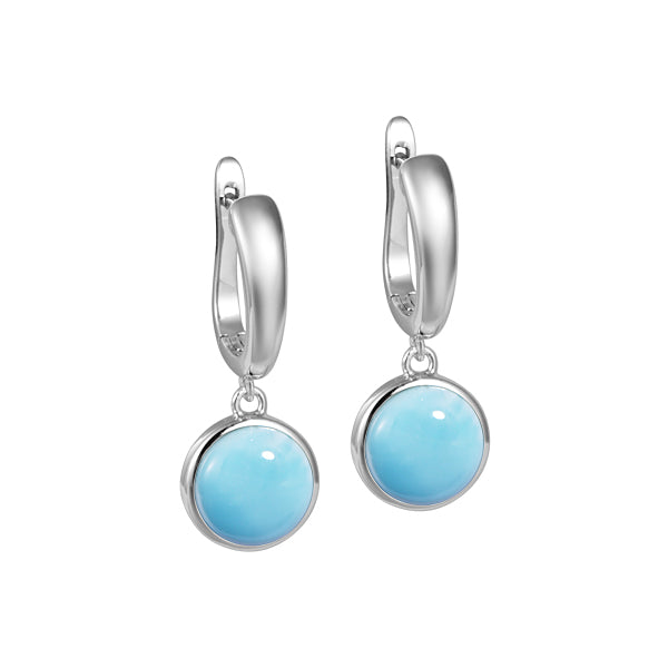 SS Larimar Earrings