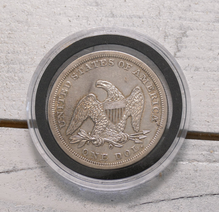 US 1859 SEATED LIBERTY DOLLER NEW ORLEANS MINT