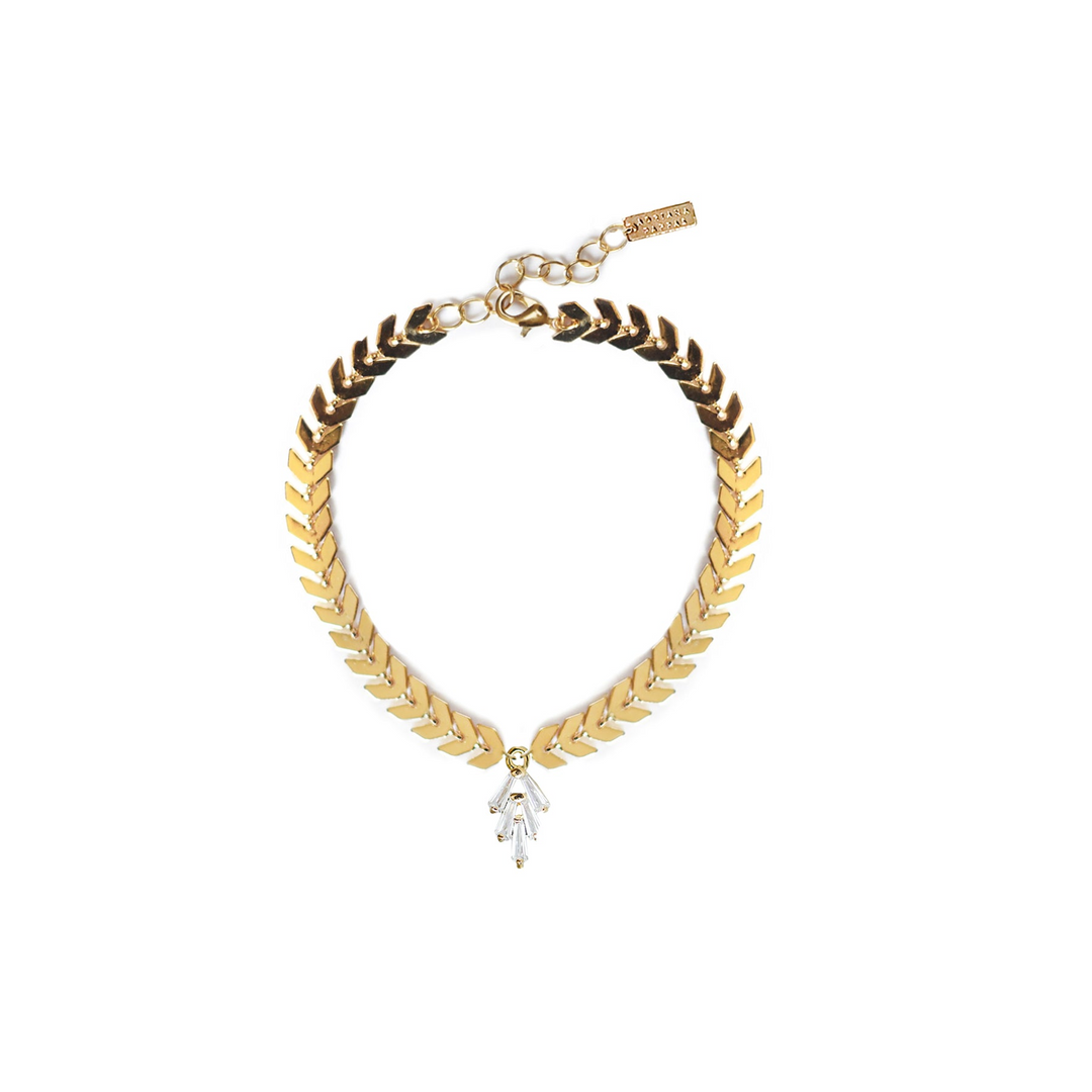 VENEZIA BRACELET - 14KGP*/BRAS