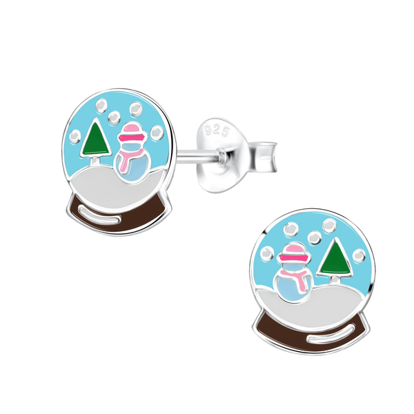SS Snow Globe Earrings