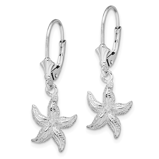 SS STARFISH LB EARRINGS