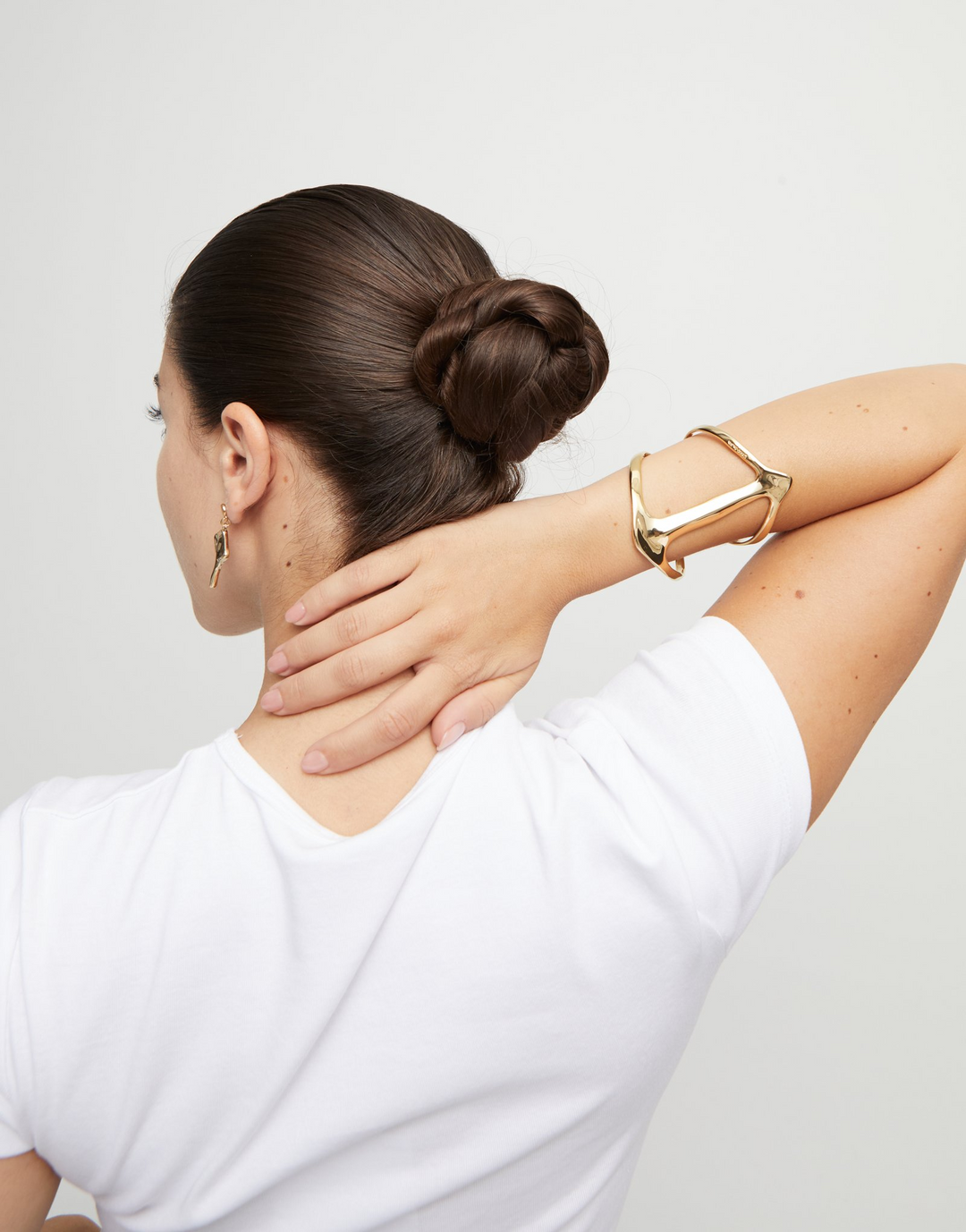 Uno de 50 - - 18K Gold Plated Lrg Manta Ray - "Ser Majestuosa" Cuff Bracelet