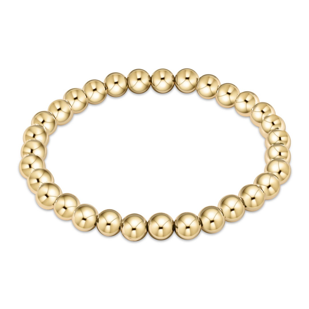 enewton - Classic Bead Bracelet 6mm Gold-Filled Bracelet (Standard 6.25")
