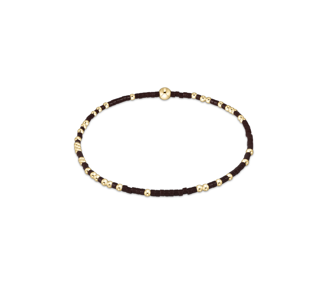 enewton - Hope Unwritten Chocolate Gold-Filled Bracelet (Standard 6.25")
