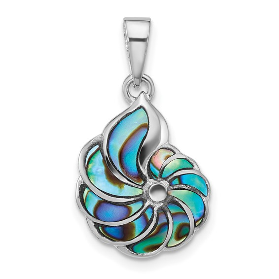 Sterling Silver Rhodium-Plated