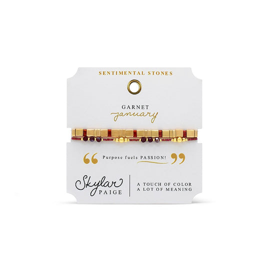 SENTIMENTAL STONE - GARNET JAN