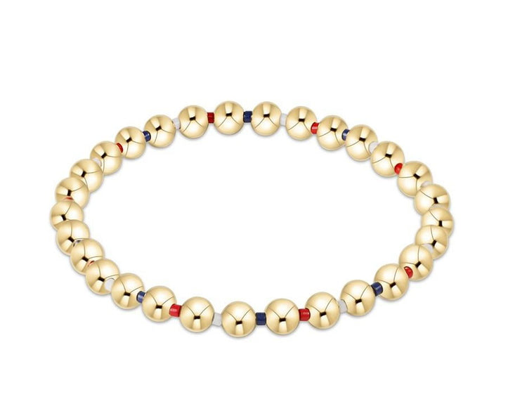 enewton - 14k gold-filled - Hope Grateful - Firecracker 5mm Bead Bracelet
