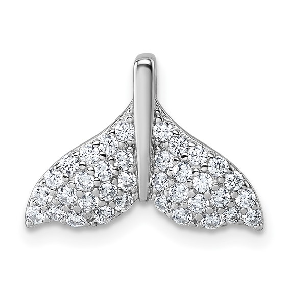 Sterling Silver Rhodium-Plated