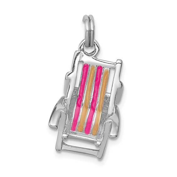 SS ENAMEL BEACH CHAIR PEND