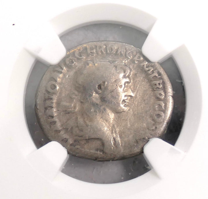 ROMAN EMPIRE 98-117 AD AR DENARIUS