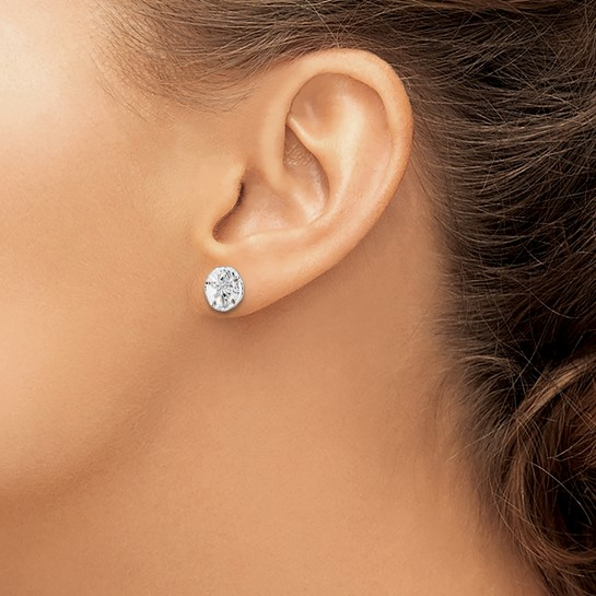Sterling Silver Rhodium-Plated