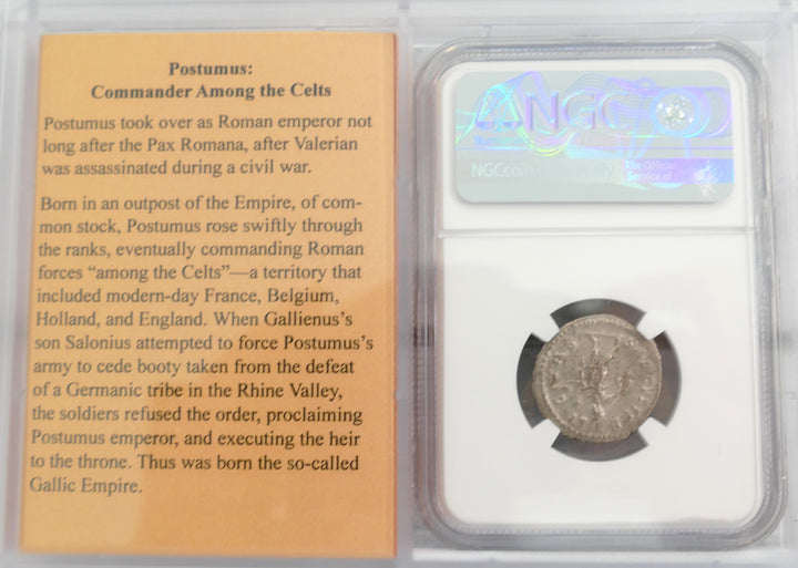 BI DOUBLE DENARIUS ROMANO-GALLIC 260-269 AD