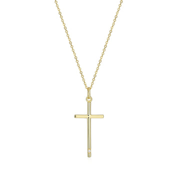 REIGN YGP MINIMAL CROSS PEND N