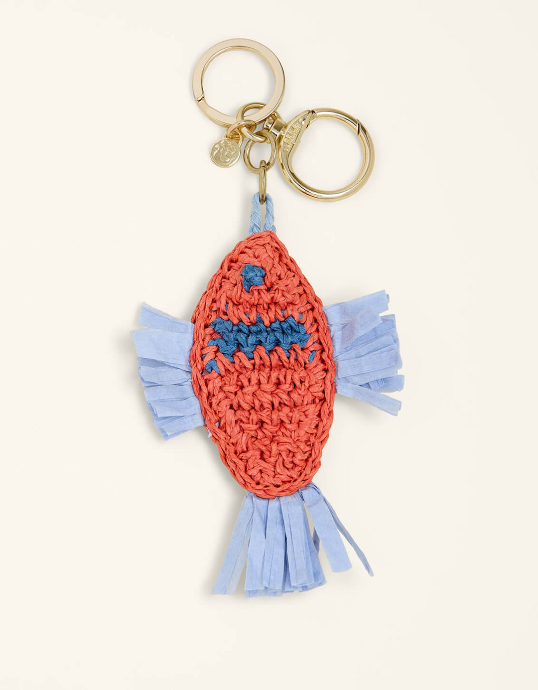 Spartina - - Raffia Flager Resort Fish - Bag Charm Accessory
