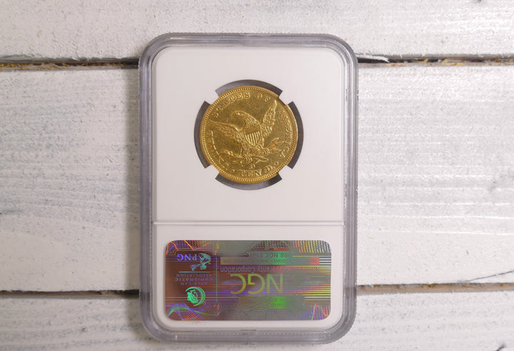 U.S 1847 $10 NEW ORELEANS Mint AU DETAILS