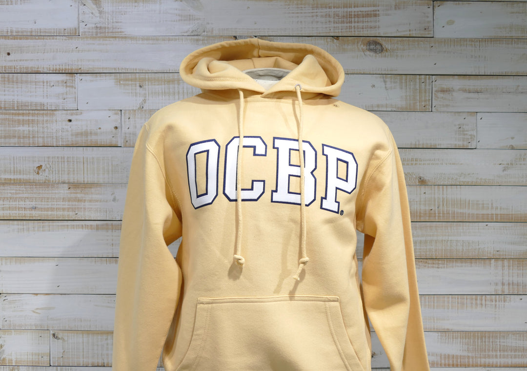Long Sleeve Hooded OCBP Sweatshirt - Yellow (Large)