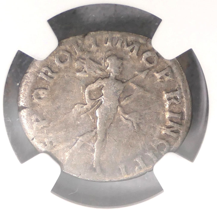ROMAN EMPIRE 98-117 AD AR DENARIUS