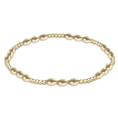 enewton - Harmony Joy Pattern 2mm Gold-Filled Bracelet (Standard 6.25")