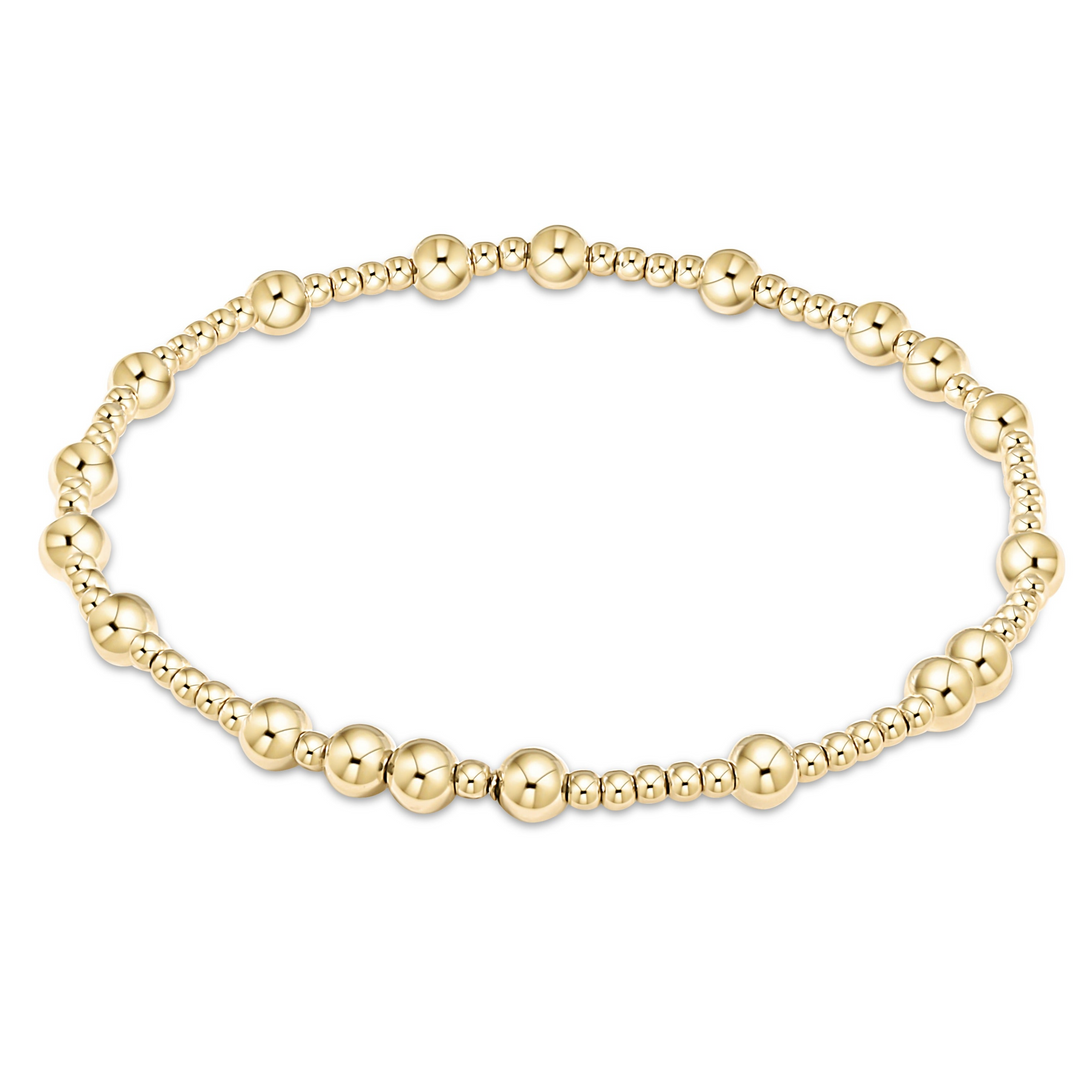 enewton - Hope Unwritten Bead Bracelet 4mm Gold-Filled Bracelet (E-Girl 5.5")