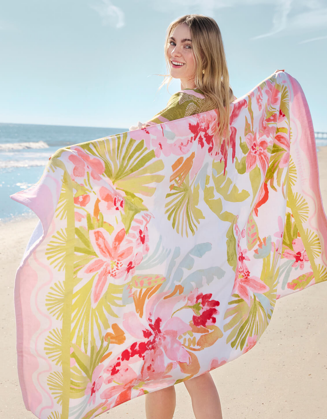 BEACH TOWEL CASTILLO TROPICAL