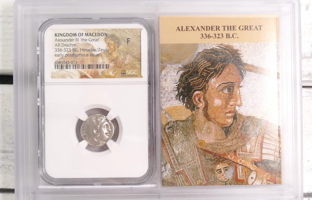 Alexander the Great KINGDOM OF MACEDON 336-323 BC AR DRACHM Mint