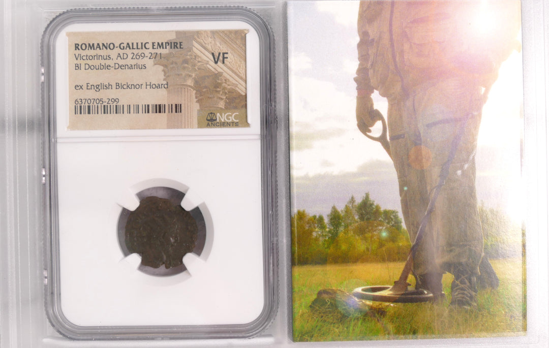 ROMANO-GALLIC EMPIRE 269-271 AD BI DOUBLE DNEARIUS Mint