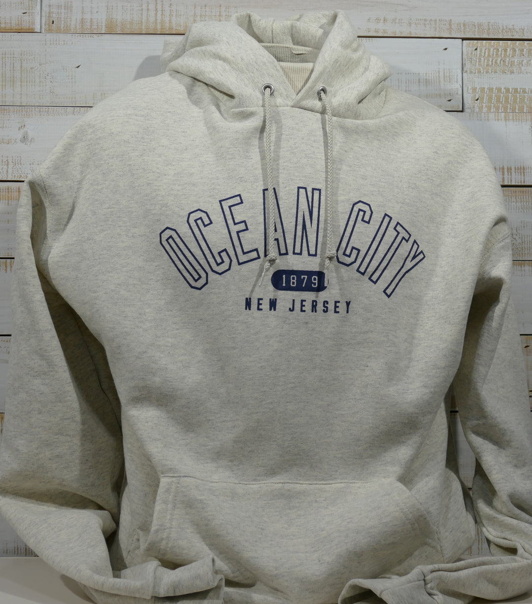 Champion - Long Sleeve Hooded Sweatshirt - Oatmeal Heather (XXL)