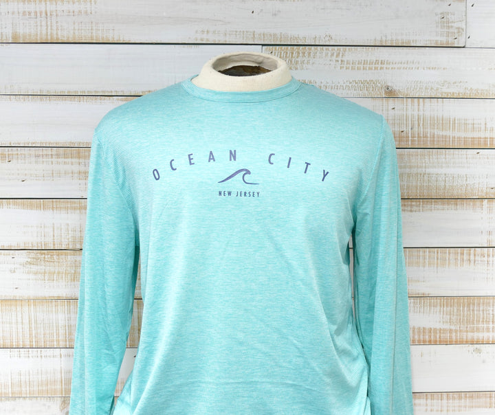 GEAR - Long Sleeve OC Wave T-Shirt - Teal