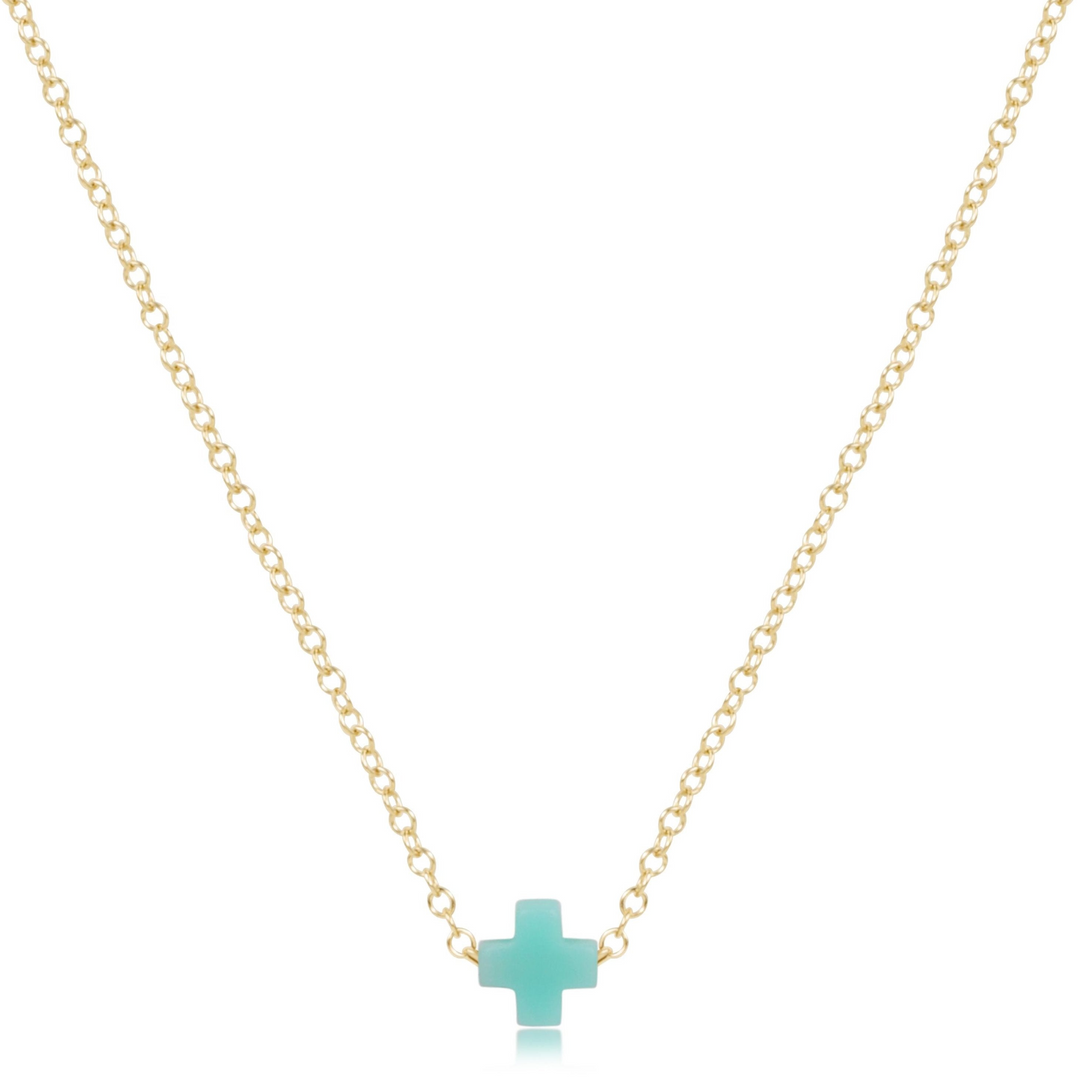 16" NECKLACE GOLD - SIGNATURE