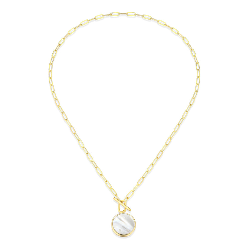Sterling Silver Gold Plated Mo