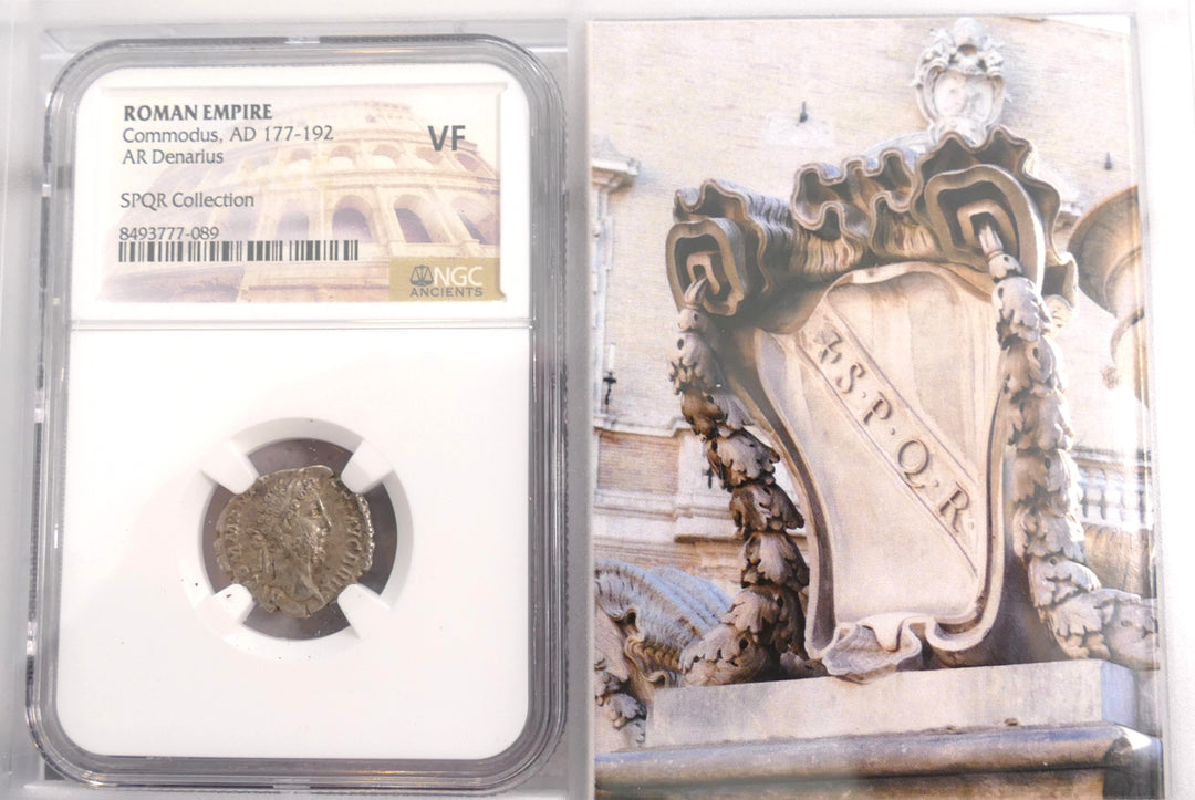 ROMAN EMPIRE 177-192 AD AR DENARIUS