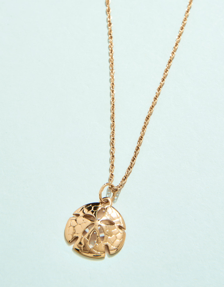 SP SAND DOLLAR NECKLACE 18" SA