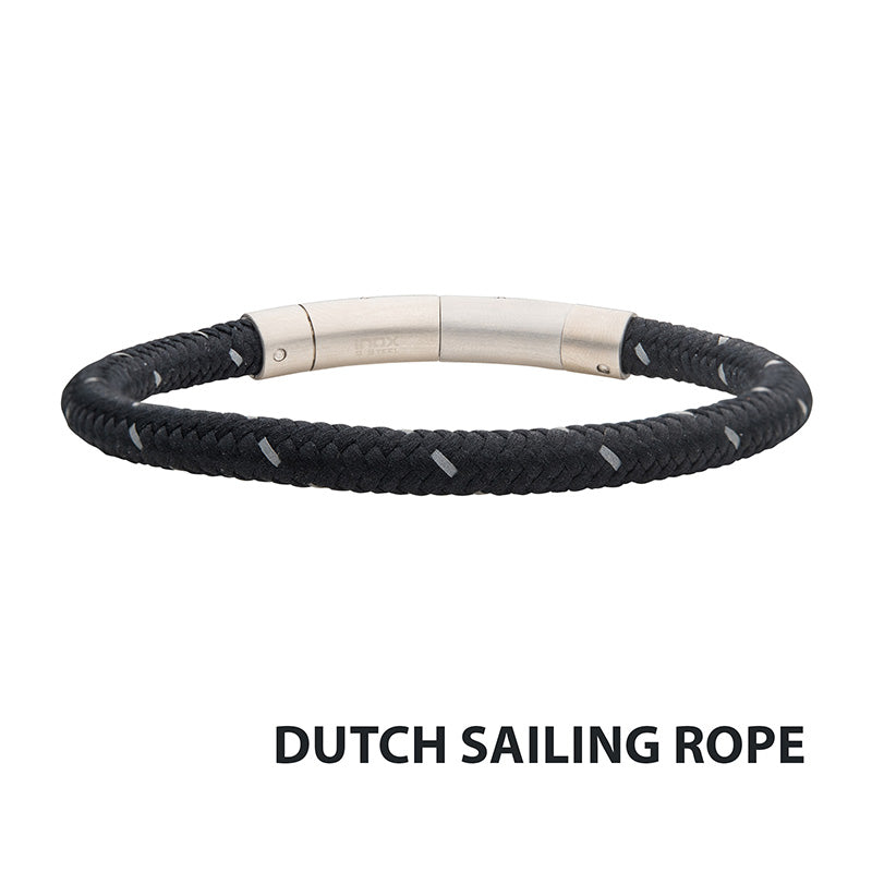 6mm Black Reflective Nylon Cor