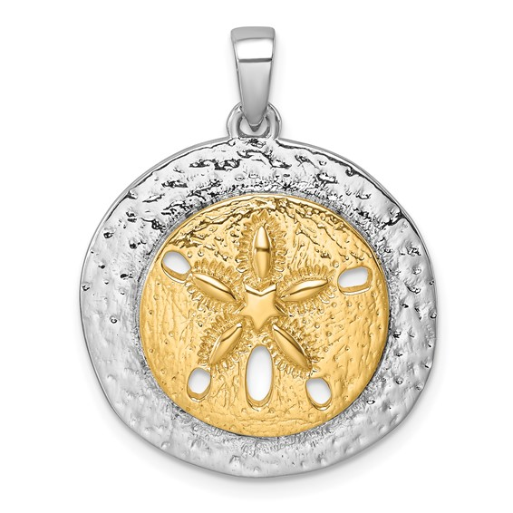 Sterling Silver Rhodium-Plated