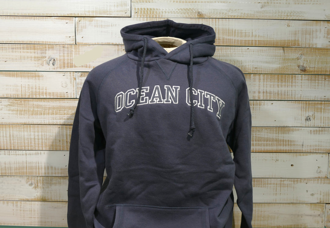 Long Sleeve Hooded Sweatshirt - Blue (Large)