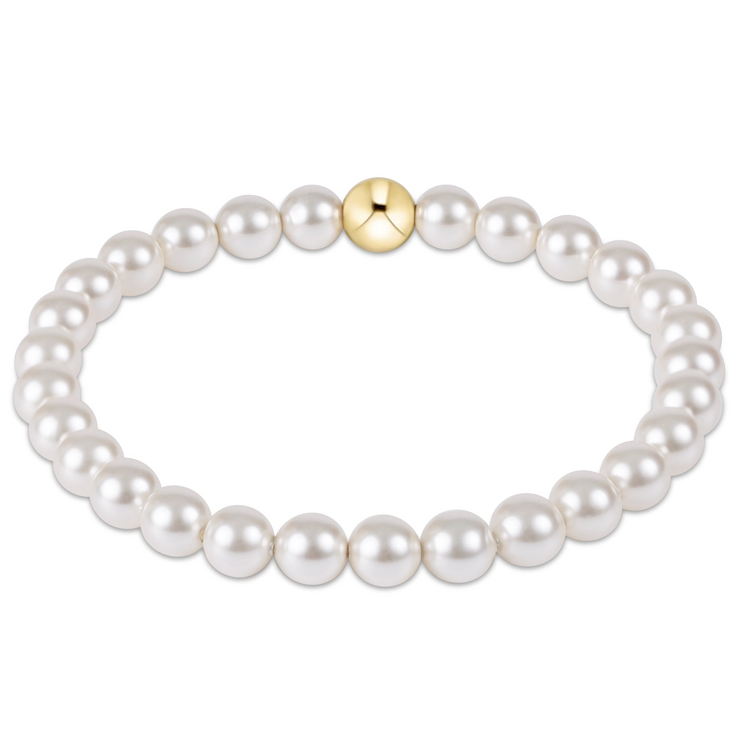 enewton - Classic 6mm Pearl & Gold-Filled Bracelet (Standard 6.25")