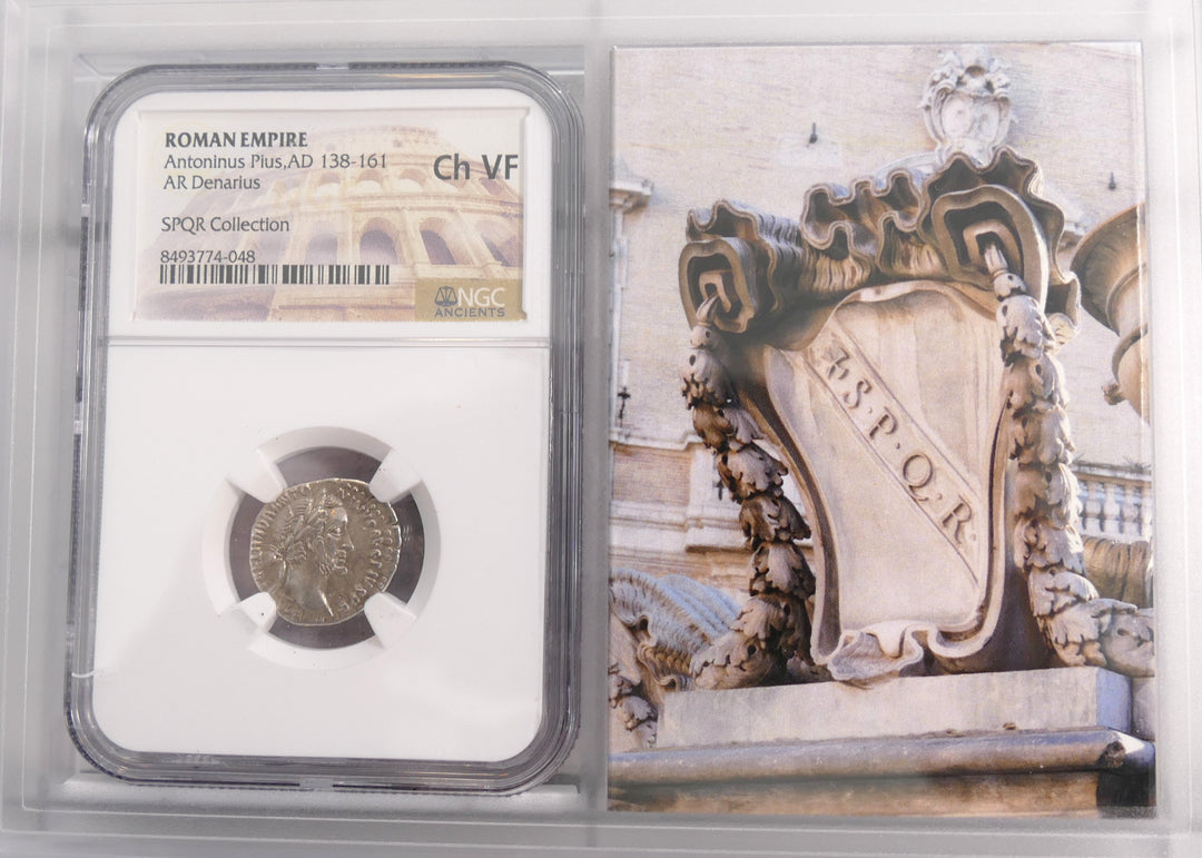 ROMAN 138-161 BC AR DENARIUS