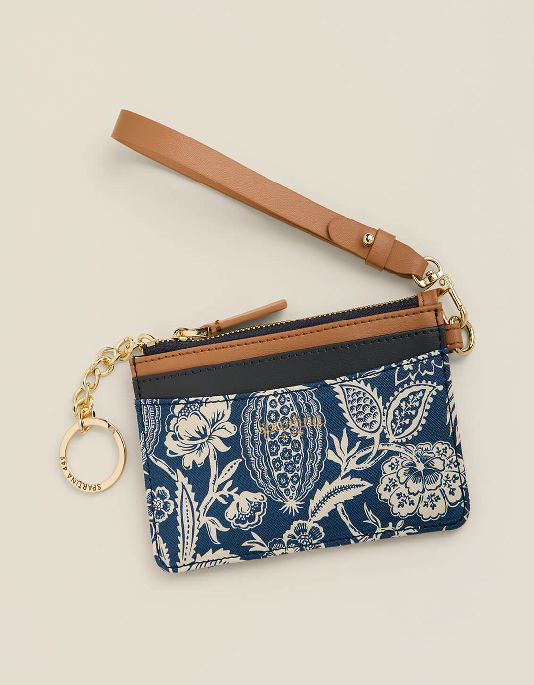 Spartina - - Flagler Blue Slim Coin Purse Accessory