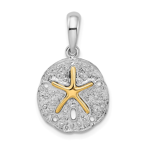 Sterling Silver Rhodium-Plated