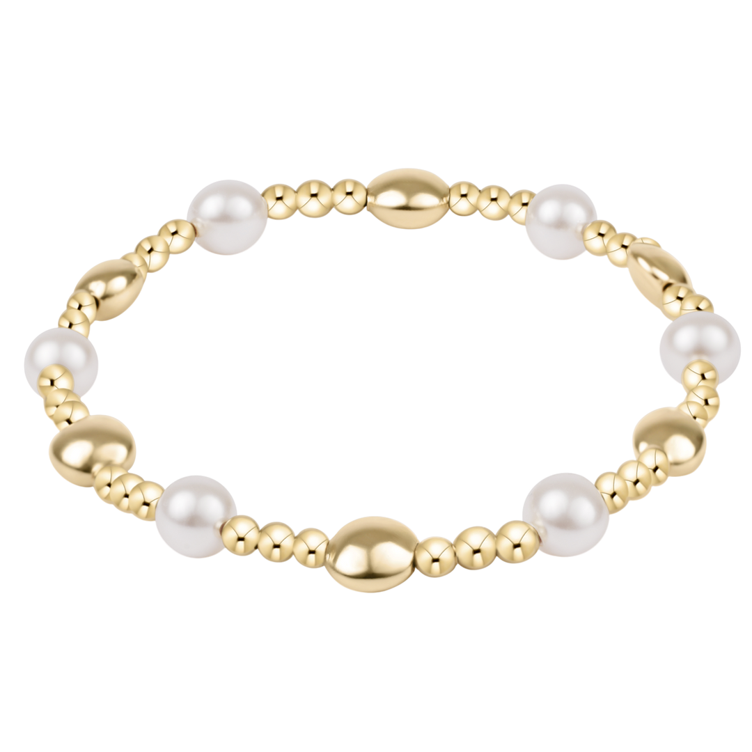 enewton - 14k gold-filled - Honest Sincerity Pearl 6mm Bracelet